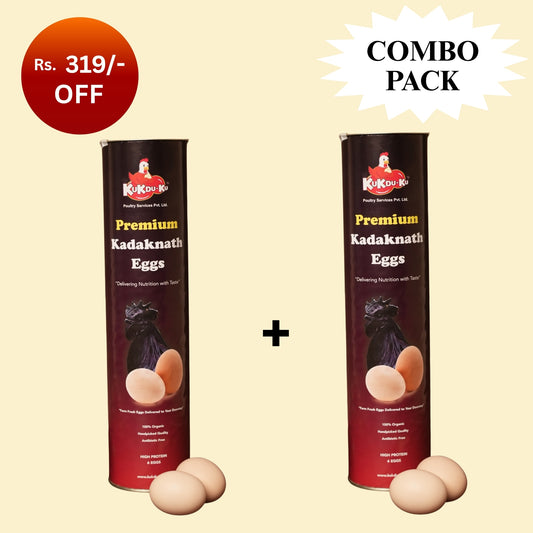 Kadaknath Egg Combo Pack